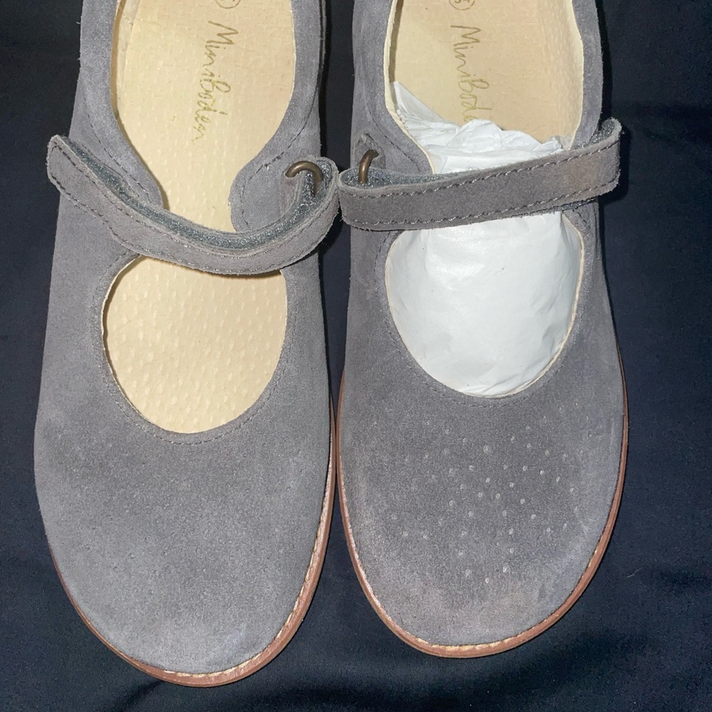 Mini Boden Big Girl Shoes New Size 34